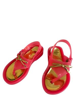 Baby Deer Toddler Hot Pink Fuchsia Jelly Sandal Size 6